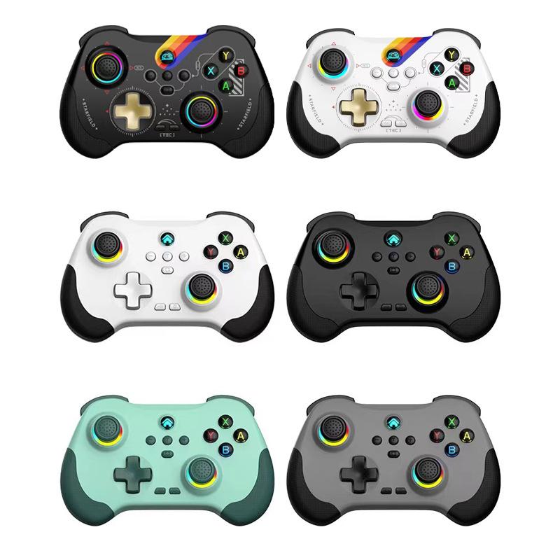 z01 wireless game handle dazzling switch computer android iosps3/ps4 dual hall sense tesla Item Picture