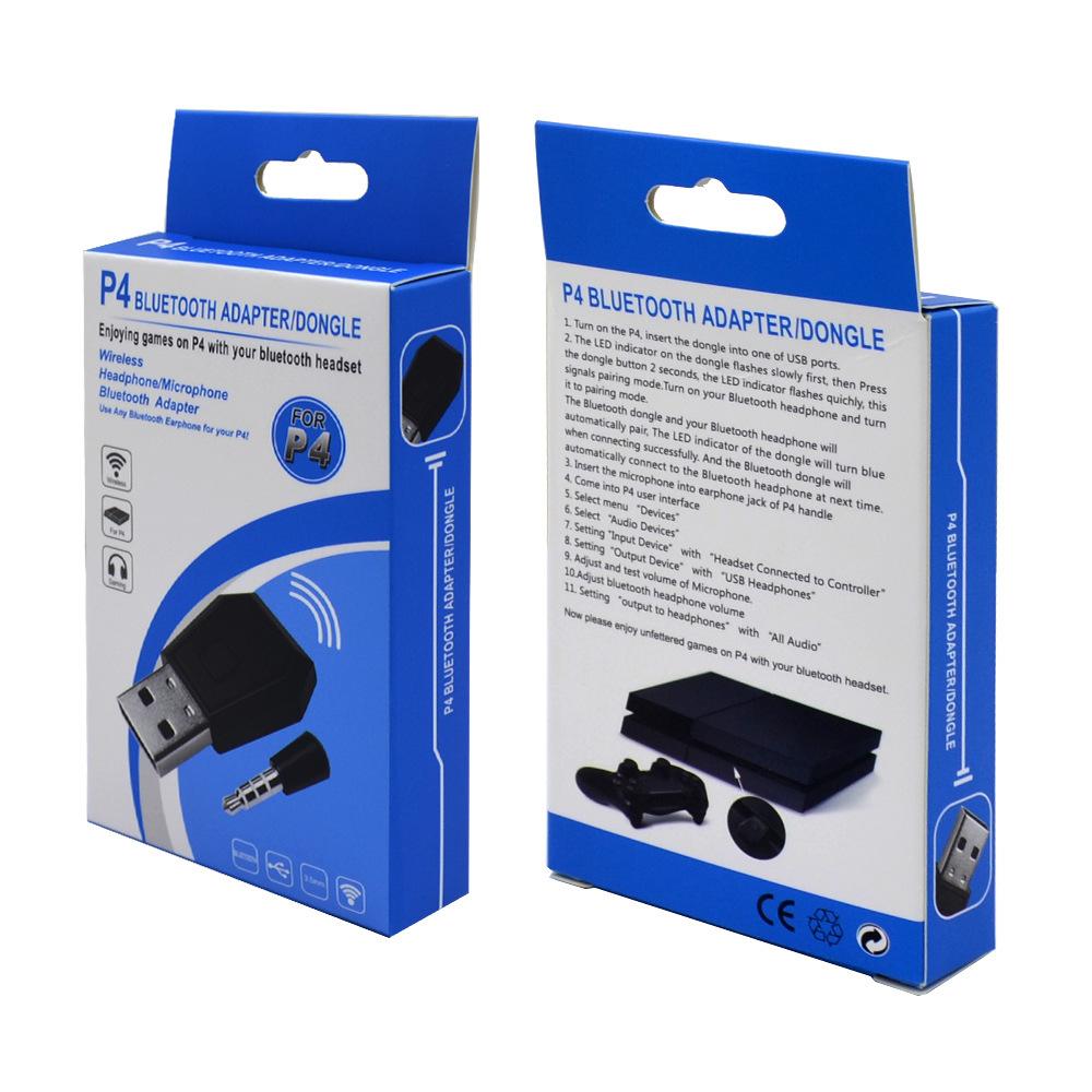 PS4 Bluetooth Adapter Compatible with PC Headset Receiver Usb4.0 Headset Microphone PS4 Bluetooth Adapter full figure