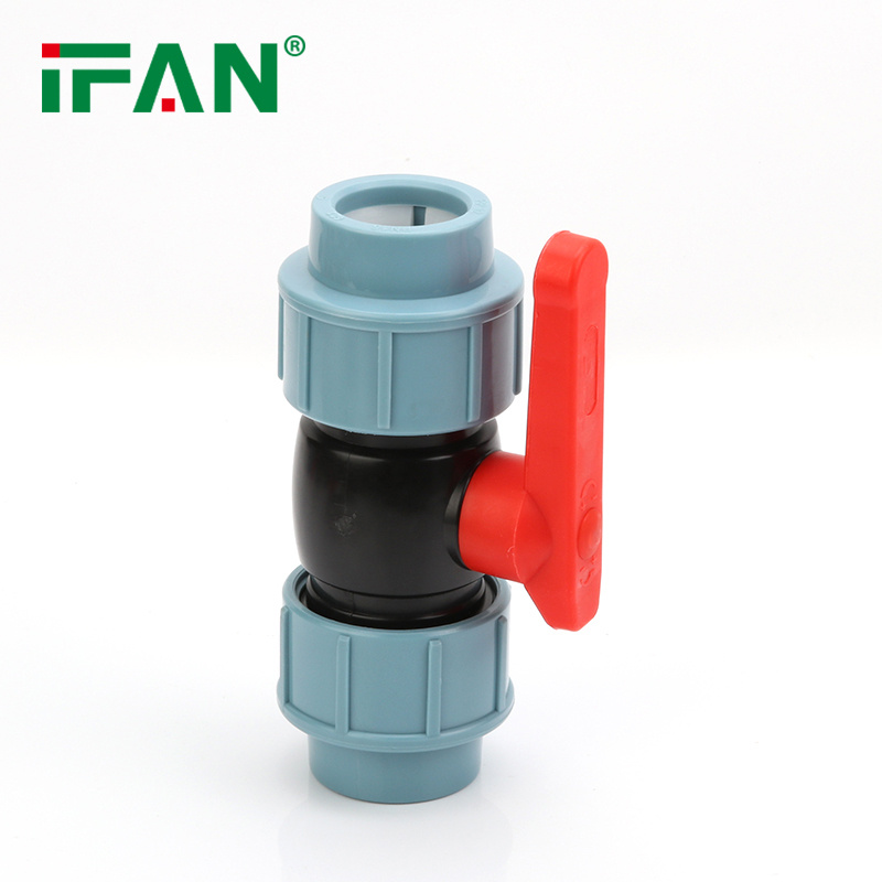 IFAN Factory 601 Ball Valve HDPE Pipe Plumbing Poly Fittings细节图
