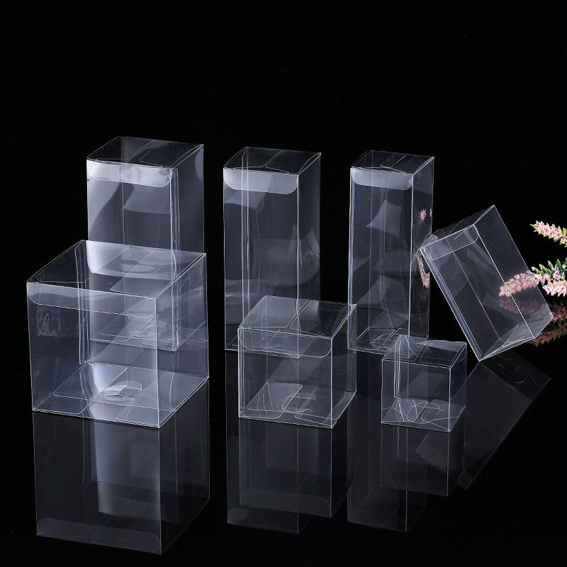 pvc packing box in stock transparent food pet folding box frosted pp small plastic box toothbrush packing box customization details Picture