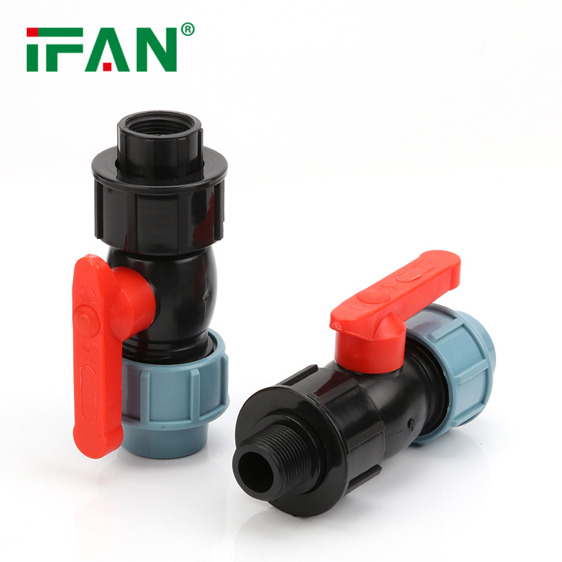 IFAN Factory 601 Male Thread Ball Valve Plumbing PP Fittings