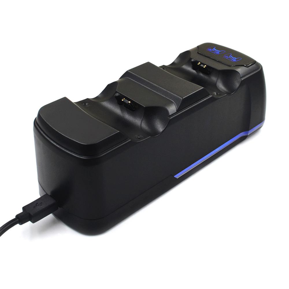 PS4/Slim/Pro Handle Fixed Charger PS4 Handle Blue Light Charging Base PS4 Handle Bracket Specification drawing