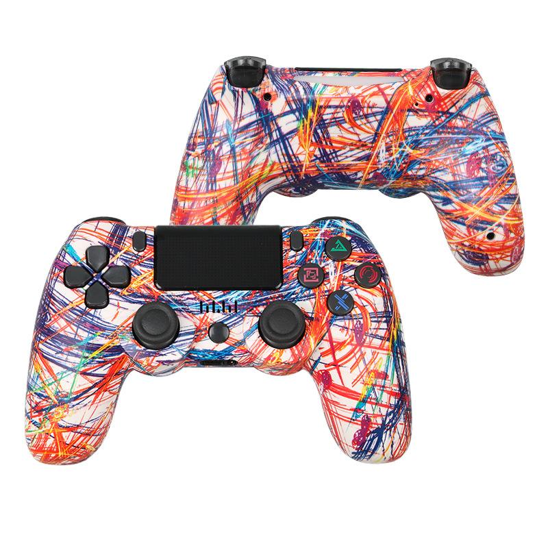 private model ps4 handle p4 wireless bluetooth vibration game handle ps4 host game handle p4 light strip included handle Specification drawing