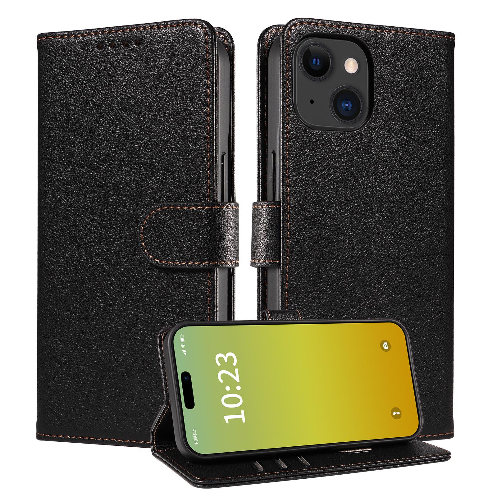 for iphone15 phone case apple 16 anti-theft mobile phone leather case new samsung s24 flip case