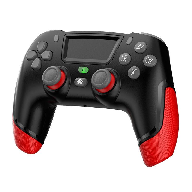 ps4 wireless game handle water transfer printing p4 bluetooth handle 4.0 light strip included double vibration ps4 handle private model p4 Item Picture