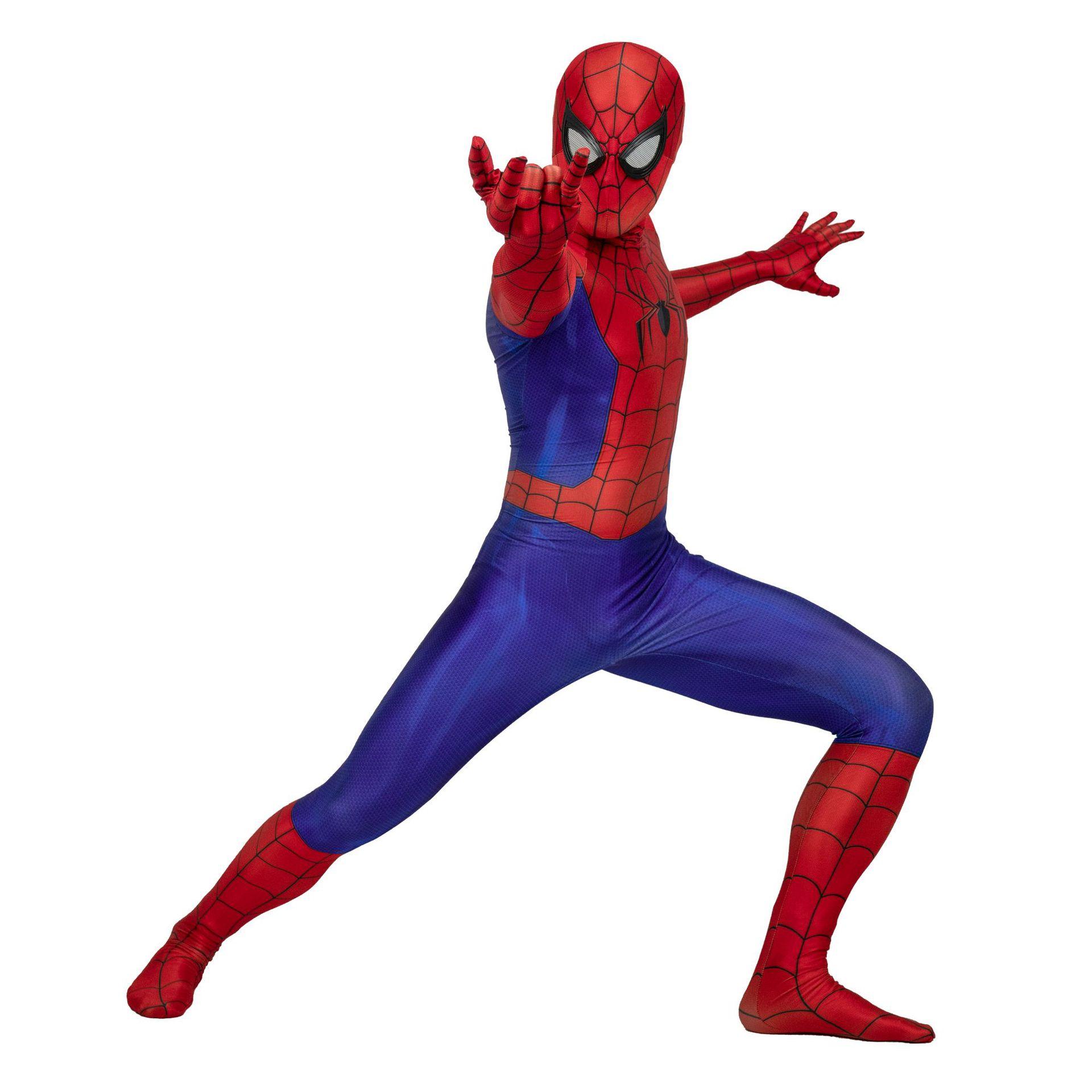 3d digital printing ps4 spider i man tights adult children all-inclusive jumpsuit cos halloween day costume Specification drawing