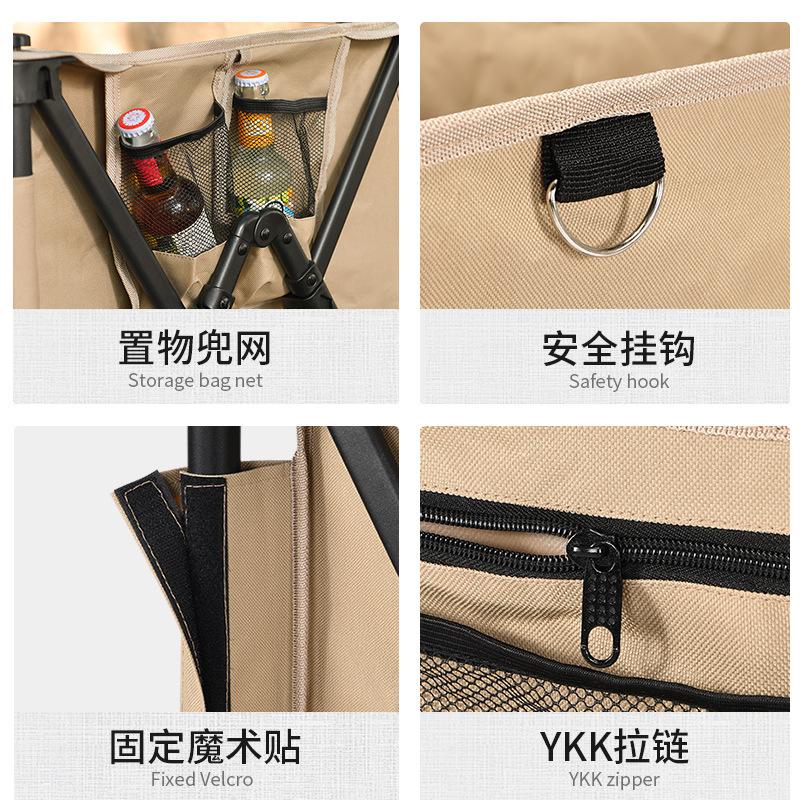 Push up Camper Outdoor Oversized Camp Car Foldable Camping off-Road Wheel Trailer Portable Stall Trolley Specification drawing