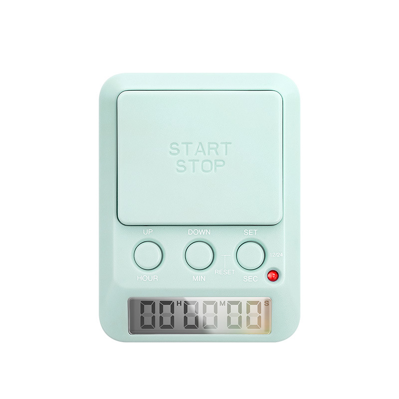 计时器学生卡通/计时器儿童卡通/多通道计时器/沙漏计时器/计时器白底实物图