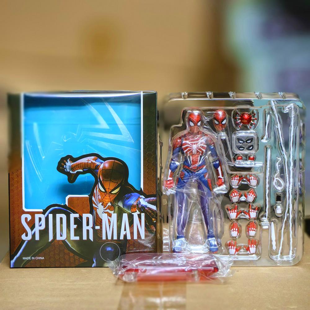 high quality version wd hero expedition shf movable ps4 spider-man hand-made poison game model decoration anime toy Application Scenario