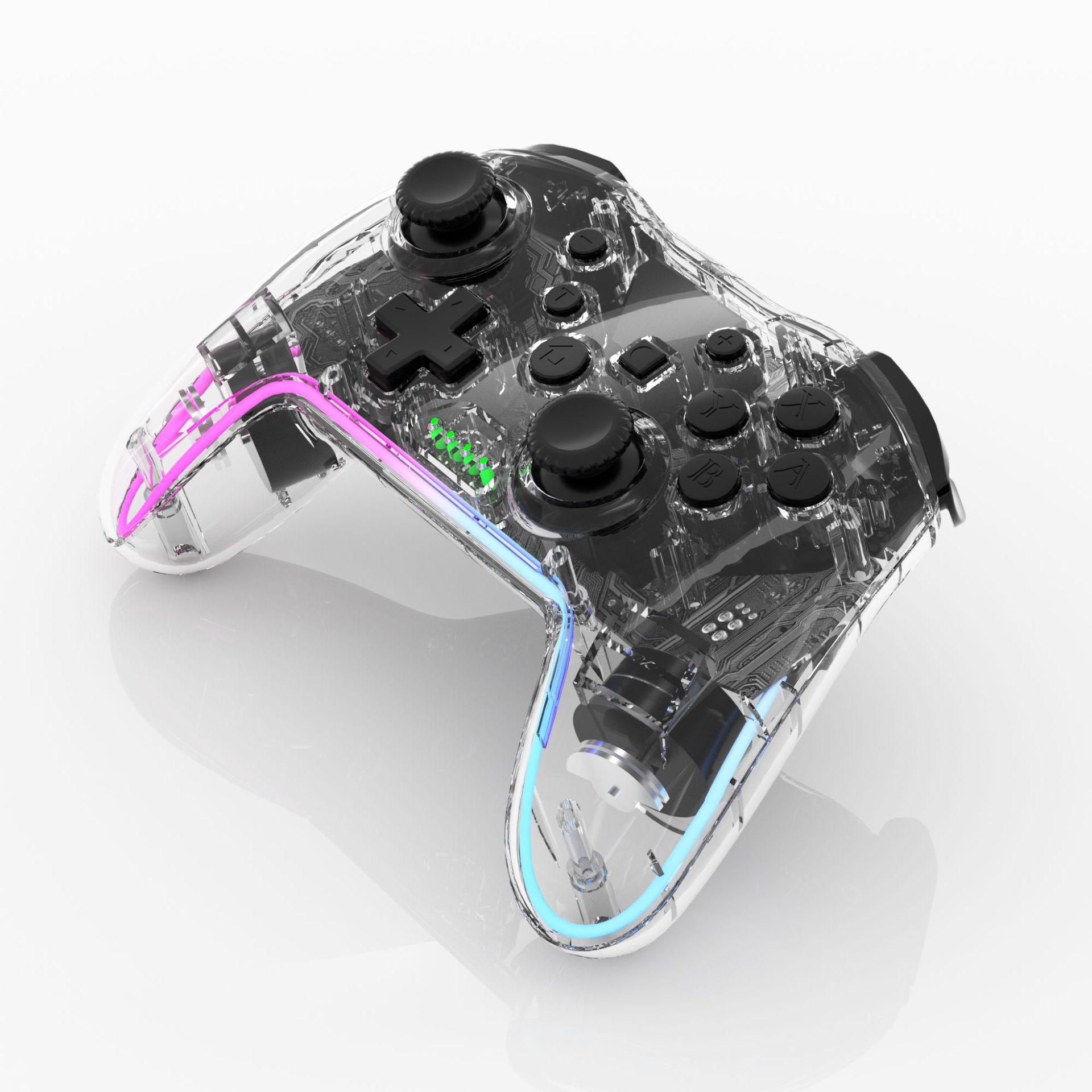 pc computer gamepad wireless bluetooth tesla car handle android mobile tv ps4 handle Specification drawing