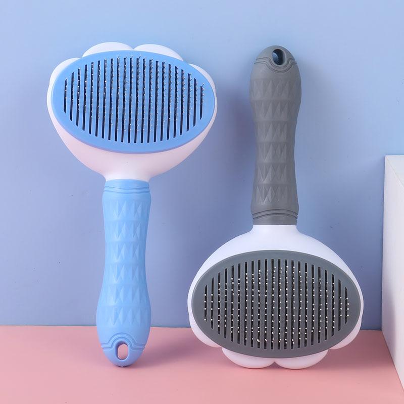 dog grooming brush dogs and cats four seasons universal cat hair teddy brush cat comb hair removal device brush pet needle comb supplies full figure