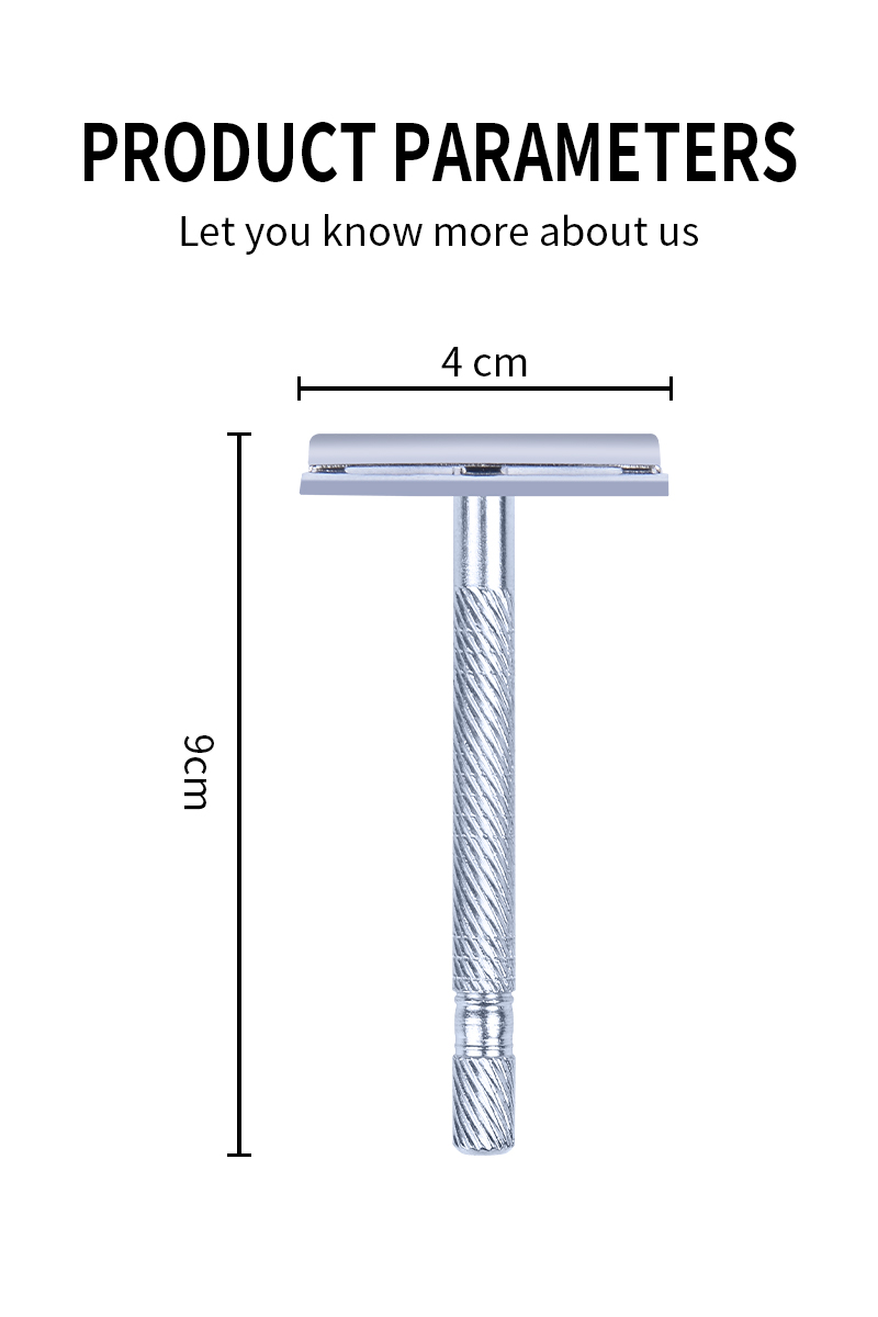 手动剃须刀带镜片刮胡刀手动刮胡刀刀片吸卡包装详情7
