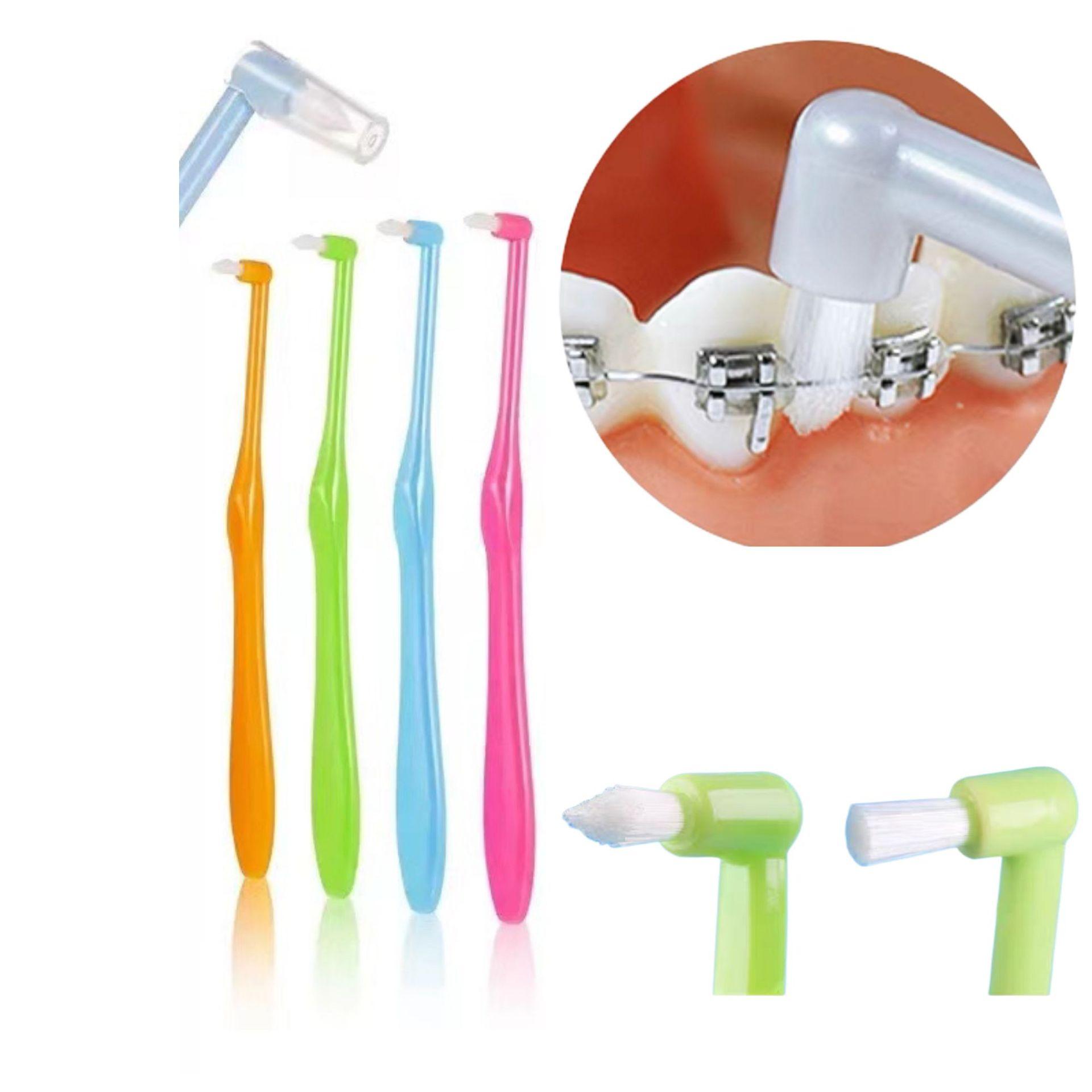 orthodontic toothbrush interdental brush interdental brush single bundle brush small brush head toothbrush pet toothbrush dental maintenance brush