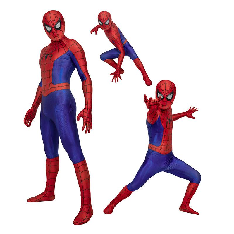3d digital printing ps4 spider i man tights adult children all-inclusive jumpsuit cos halloween day costume full figure