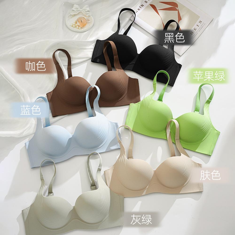 women's underwear push up small size big no wire accessory breast push up anti-sagging pull-up support seamless bra set Application Scenario