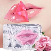 cross-border pink lip sleeping mask moisturizing collagen honey golden lip mask repair lip lines crystal sleep lip mask