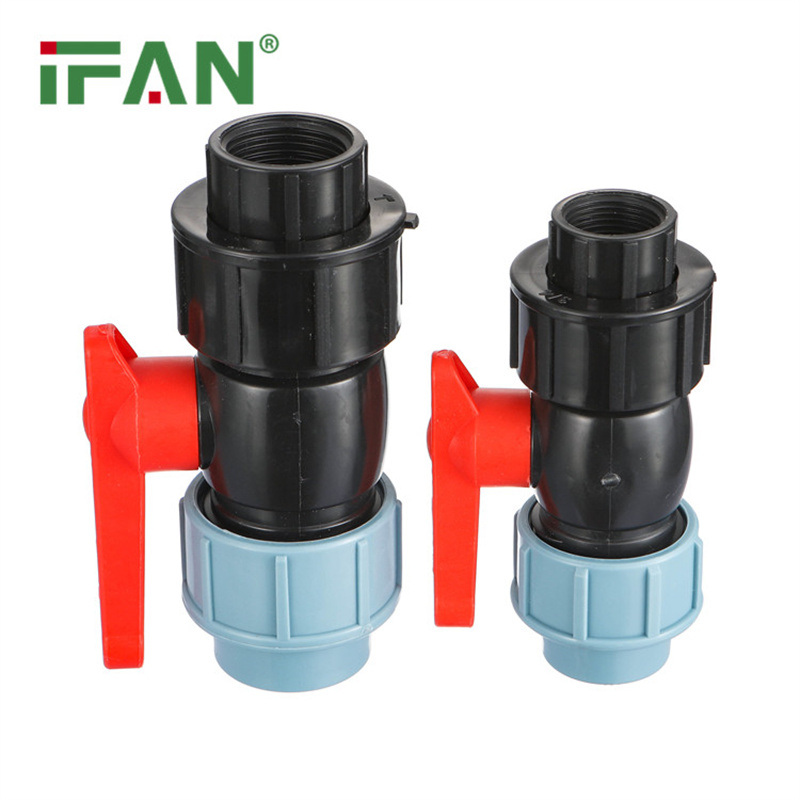 IFAN Factory 601 Female Ball Valve Plumbing Poly PP Fittings产品图