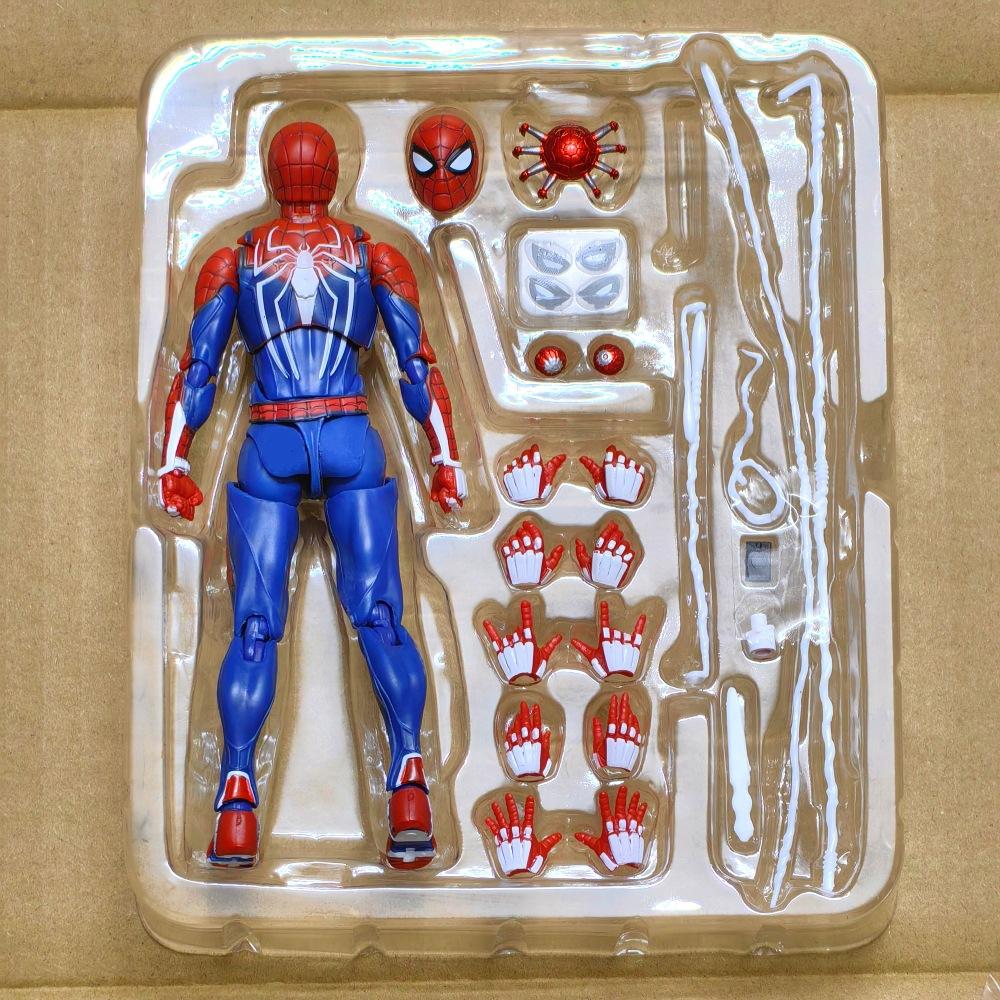 high quality version wd hero expedition shf movable ps4 spider-man hand-made poison game model decoration anime toy Specification drawing