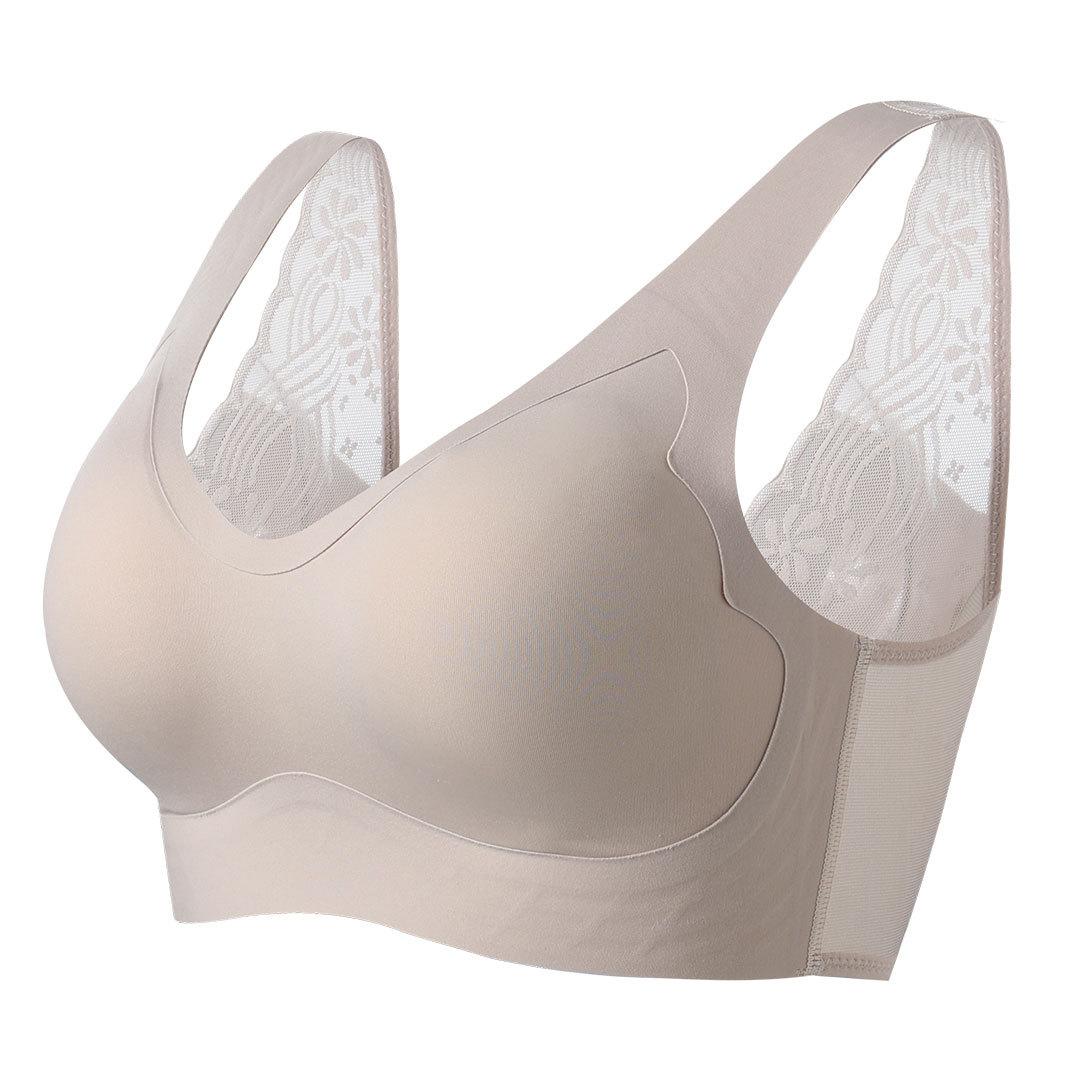 Cloud Upper Muscle 625 Lace Beautiful Back Soft Support Seamless Underwear Comfortable No Buckle Push up No Wire Accessory Breast Push up Bra Item Picture