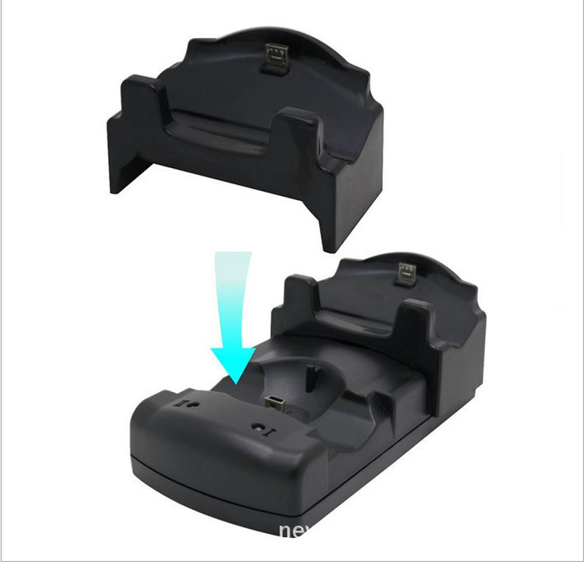 three-in-one fixed charger ps4/ps3/ps3move dual charger universal ps4 charger ps4 handle fixed charger details Picture