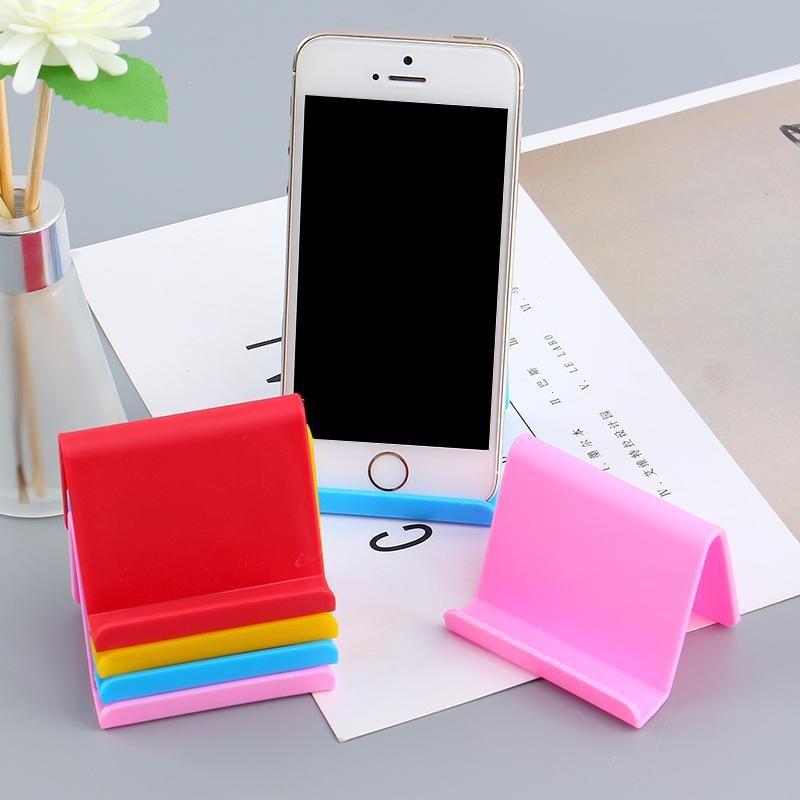 Creative Portable Geometric Desktop Phone Holder Lazy Phone Holder Live Streaming Watching TV Compact Desktop Phone Holder