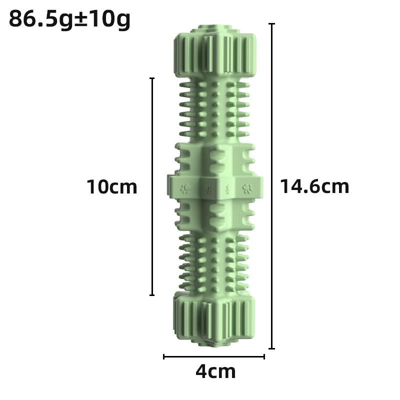 new dog nibbling toy hexagonal star pet toy molar stick dog toothbrush food leakage toy factory wholesale Item Picture