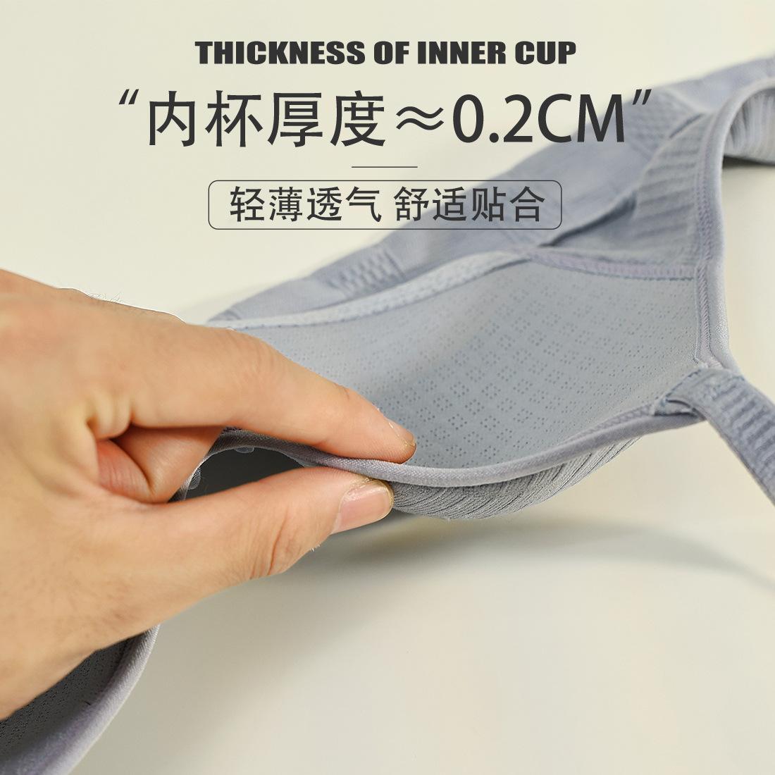 high school student underwear women's fixed cup sweet girl's bra puberty bra push-up thin women's bra Application Scenario