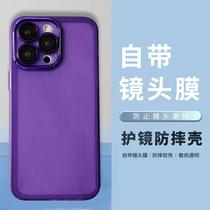 comes with lens protector transparent phone case iphonexr/11pro soft cover for apple 15/14