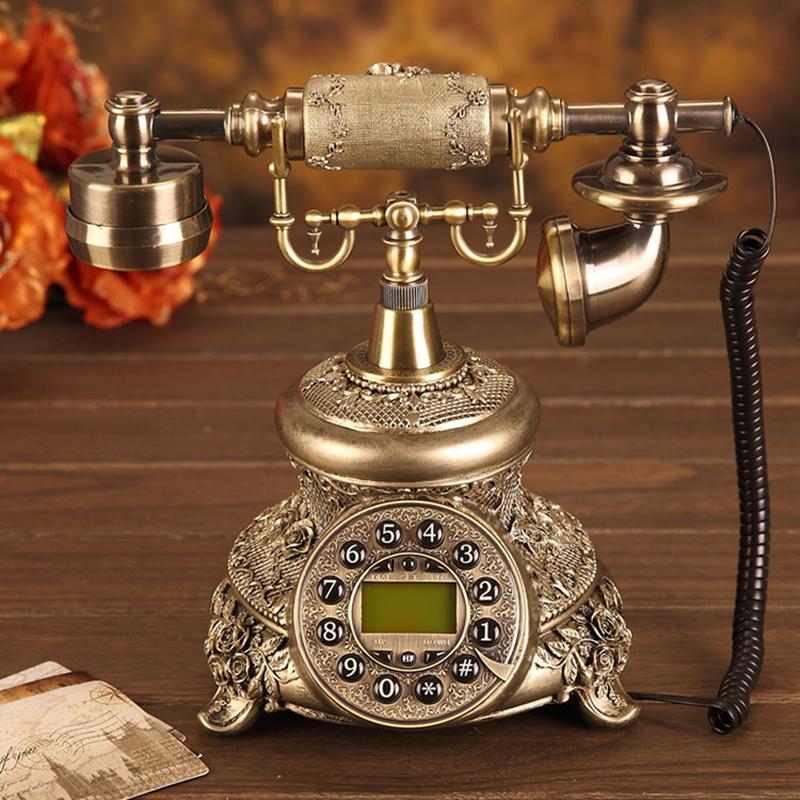 factory brand antique retro phone european fashion creative princess phone home decoration fixed landline