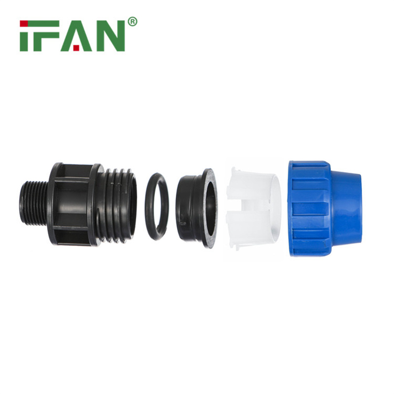 IFAN Factory 602 Plumbing Male Socket Poly Hdpe Pipe Fitting细节图