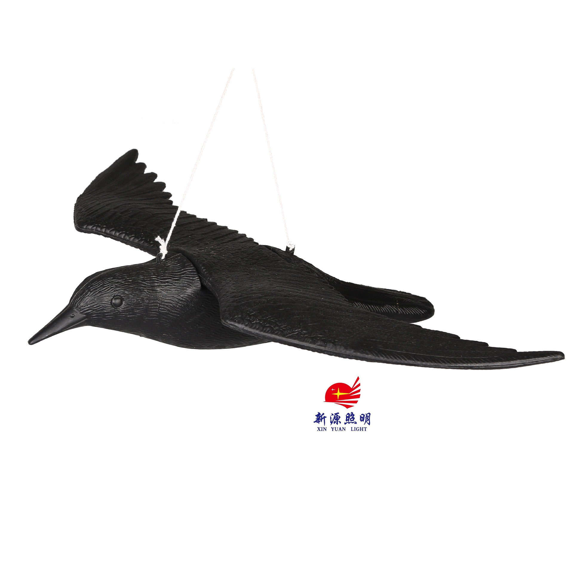 Simulated animal bait, bird simulation, large crow simulation, bird and rat driving ornaments details Picture