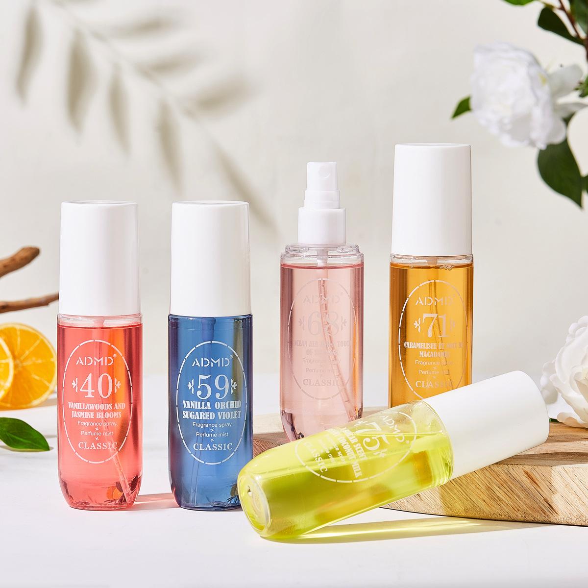 Exclusive for Cross-Border Perfume 90ml Hair Body Perfume Fragrance Spray Amazon Hot Brazilian Alcohol-Free Perfume Specification drawing