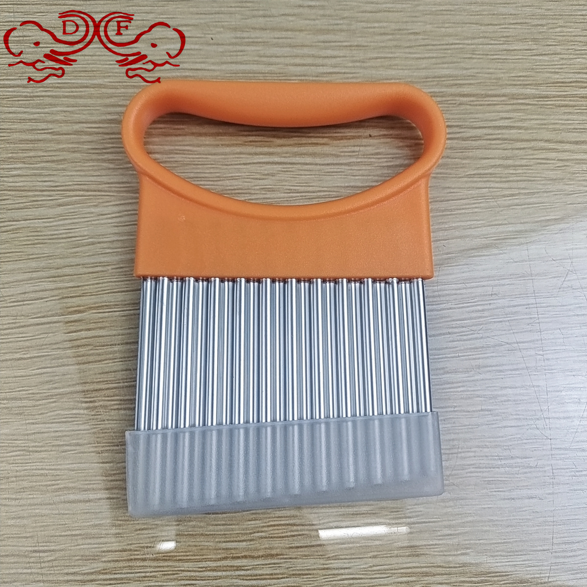 DF68856 Stainless steel French Fries Cutting Creative Potato slicer Multi-functional fancy vegetable cutter Manual Wave knife DF TRADINGHOUSE details Picture