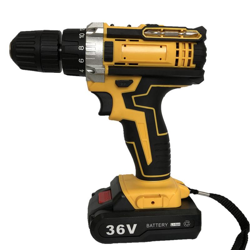 electric tools lithium electric drill cordless drill impact professional rechargeable electric hand drill electric screwdriver