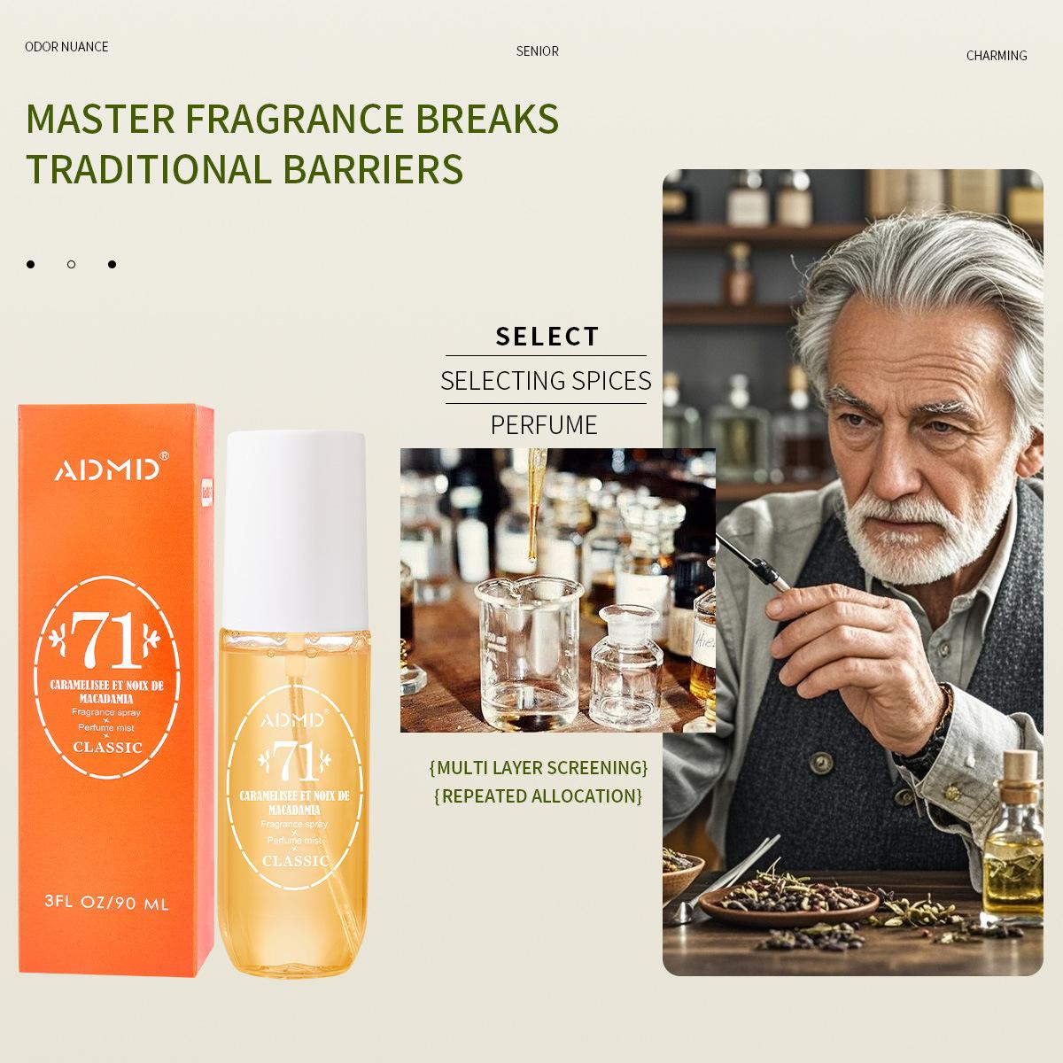 Exclusive for Cross-Border Perfume 90ml Hair Body Perfume Fragrance Spray Amazon Hot Brazilian Alcohol-Free Perfume Application Scenario