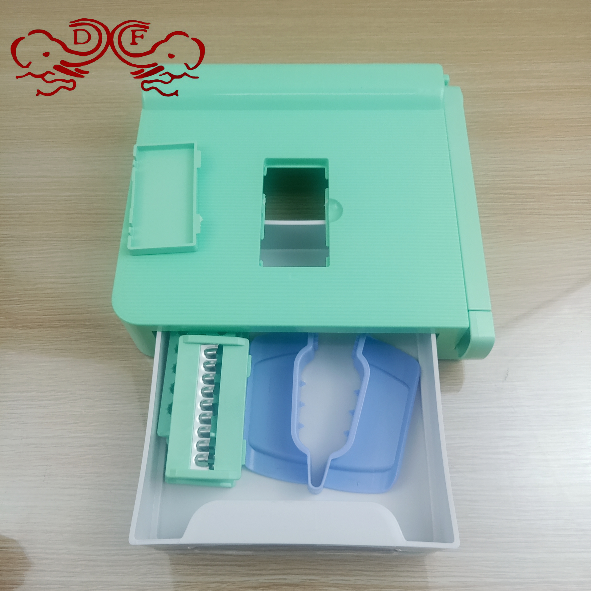 DF68855 Multi-functional vegetable cutter Potato slicer Grater Household wire eraser Kitchen vegetable cutter DF TRADINGHOUSE details Picture