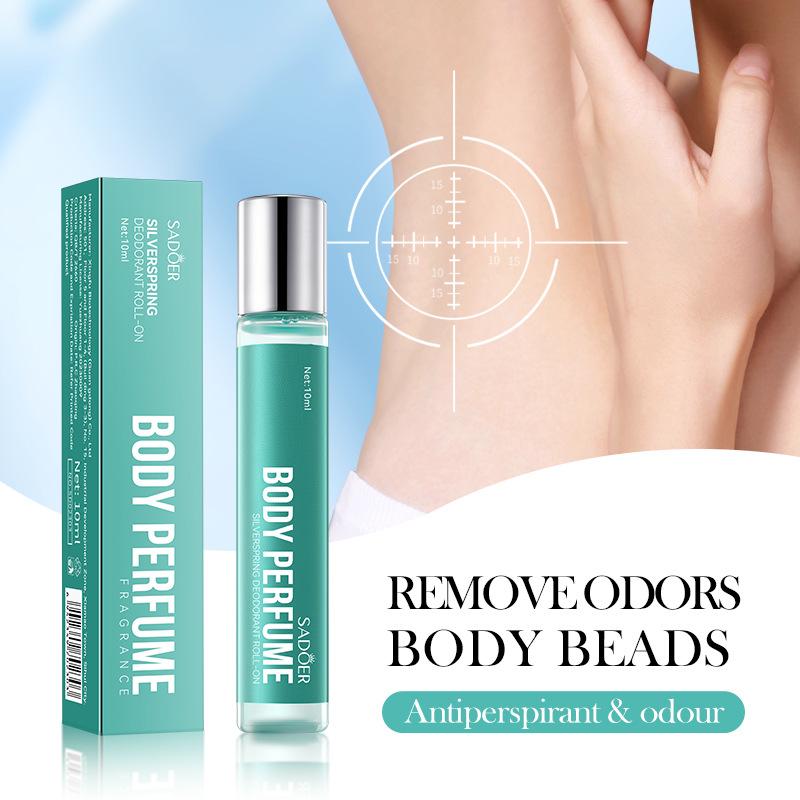all english beads body perfume sadoer gulong silver fragrance refreshing ball perfume cross-border foreign trade wholesale Specification drawing