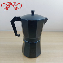 DF99636 Italian aluminum Mocha pot European coffee equipment octagonal Mocha coffee pot DF TRADINGHOUSE