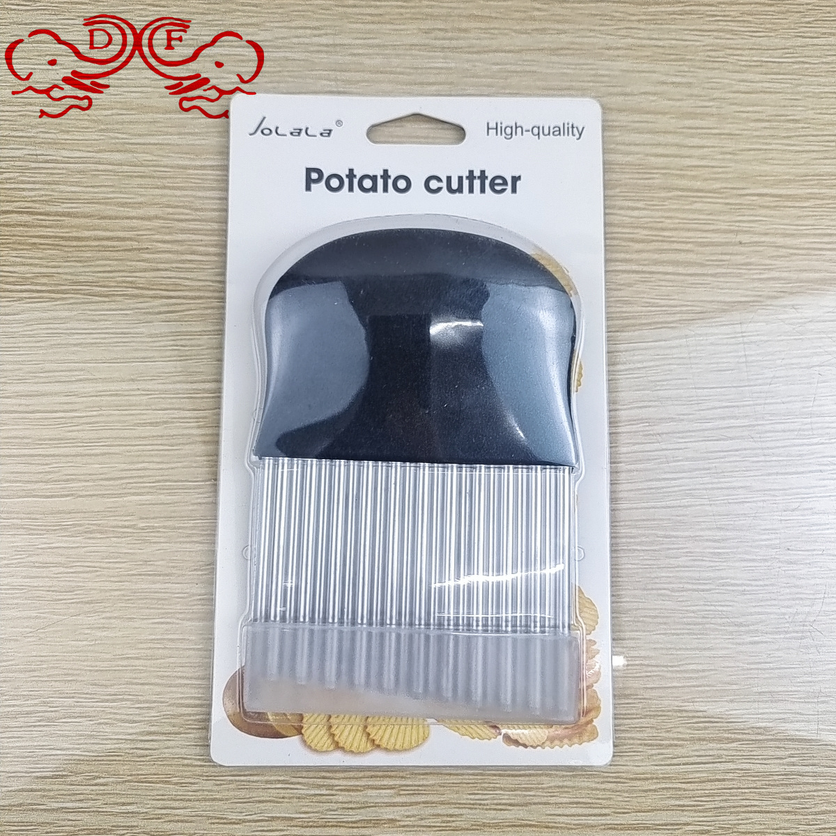 DF68856 Ripple knife Spike potato knife Wave knife Kitchen household vegetable cutter Fancy slicer DF TRADINGHOUSE full figure