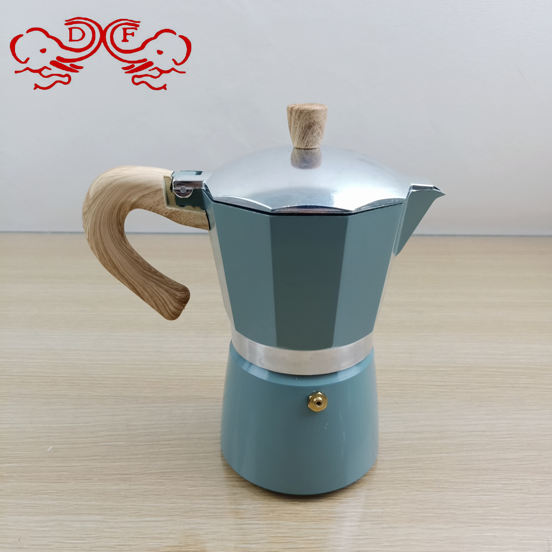 DF99636 Seiko Moka Pot thickened octagon pot Italian Coffee pot Hand Brewed coffee pot Extracted coffee DF TRADINGHOUSE