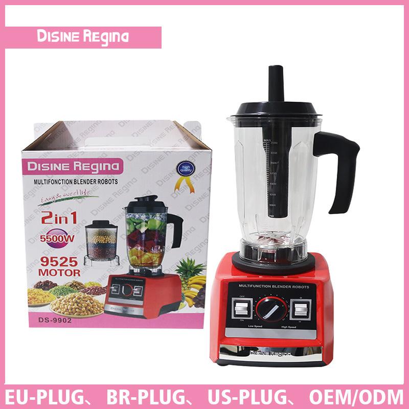 juicer & blender foreign trade silencer double cup juicer 2in1 household cytoderm breaking machine cross-border export details Picture