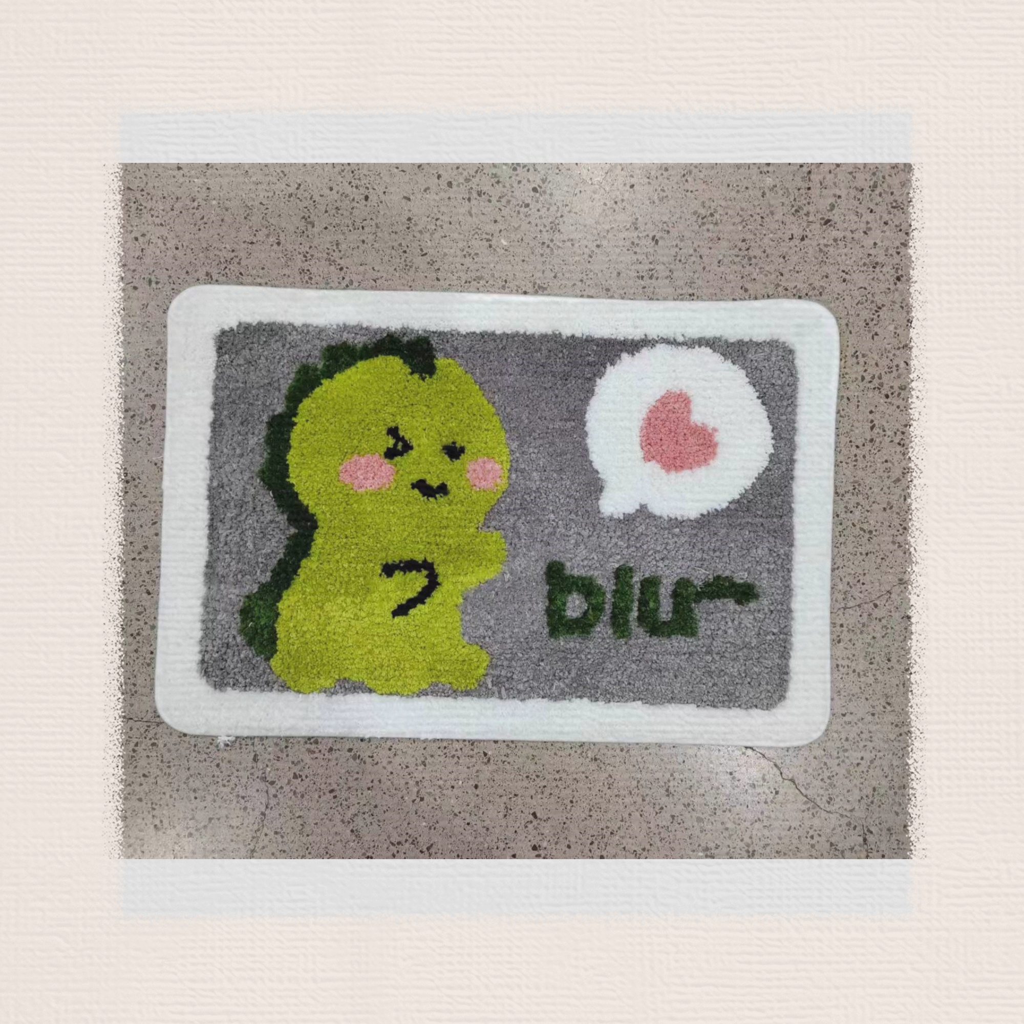 The new ultra-fine jacquard floor mat, anti-slip mat, foot mat, door mat, bathroom mat, absorbent mat, kitchen mat and carpet TPR base are of good quality. The fabric is thick and the size is 40*60CM, with 50 pieces per piece details Picture
