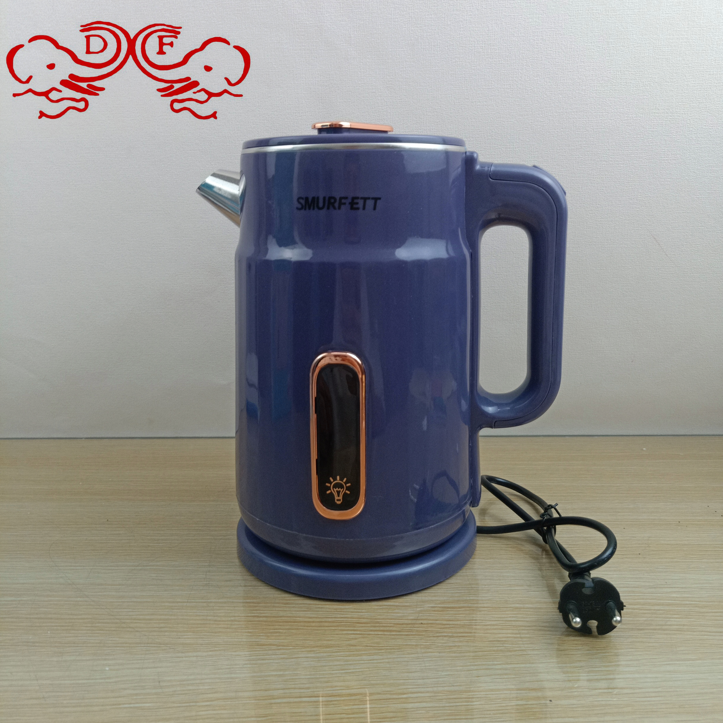 DF68862 Large-capacity double-layer anti-scald and heat-insulating electric kettle for student dormitories, DF TRADINGHOUSE