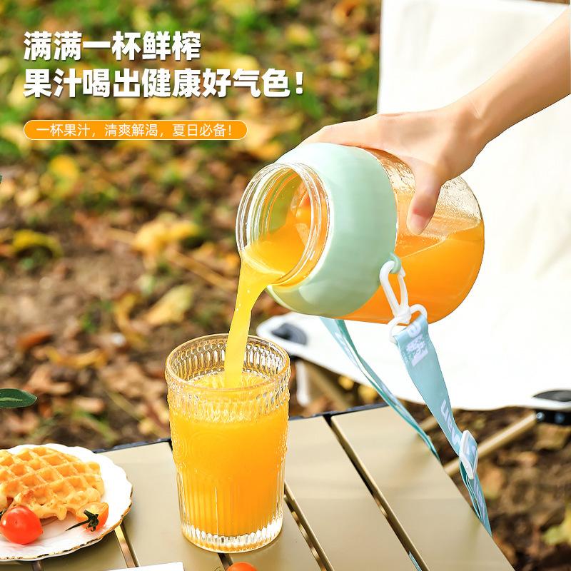 portable juicer portable small household juicer cup one cup double lid multi-functional ice crushing blender tons cup details Picture