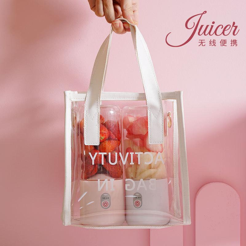 mini juicing cup 500ml household usb charging blender small portable juicer cross-border gift delivery details Picture