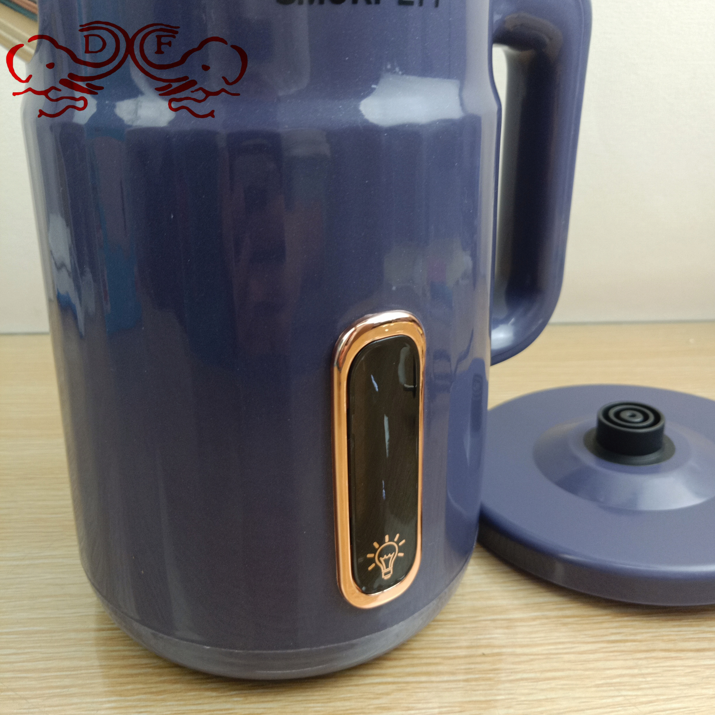 DF68862 Large-capacity double-layer anti-scald and heat-insulating electric kettle for student dormitories, DF TRADINGHOUSE details Picture