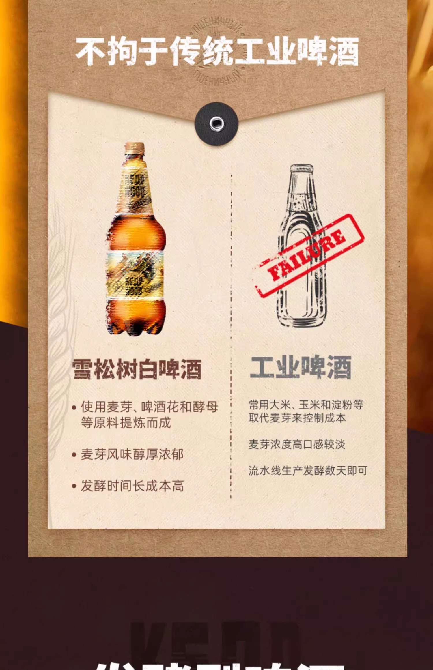 包邮批发！俄罗斯进口啤酒精酿啤酒烈酒 雪松树白啤酒1.2L 4.8%详情5