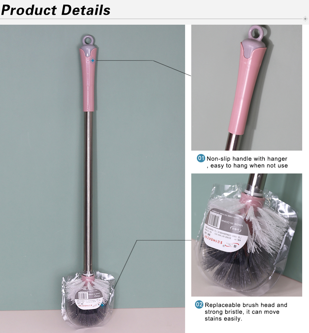 JY1260卫生刷家用厕所清洁刷 长柄刷卫生间清洗刷货源批发马桶刷详情3