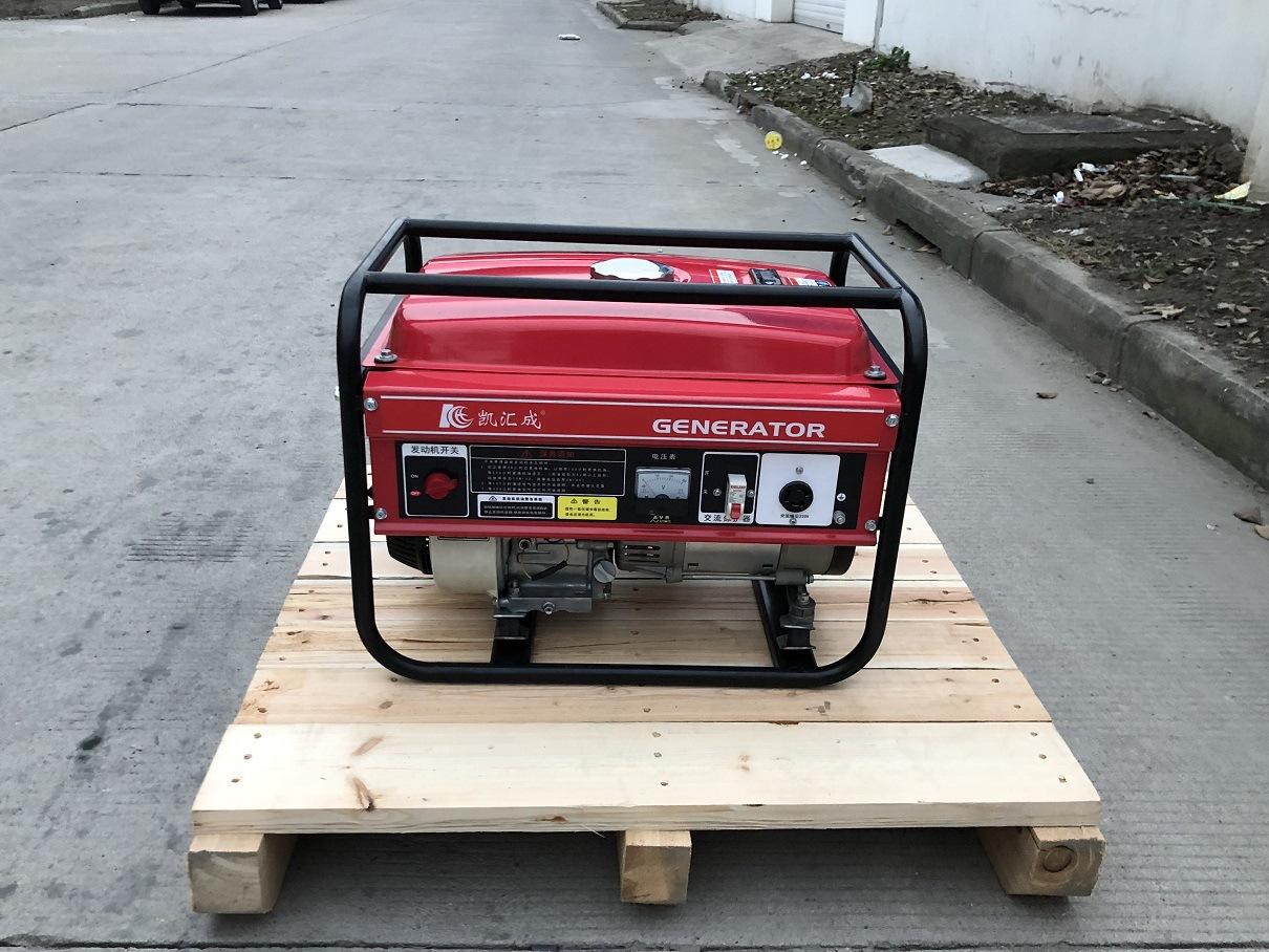 kaihuicheng adopts honda power ec6500 single-phase 230v hand starting emergency supply gasoline generator set Specification drawing