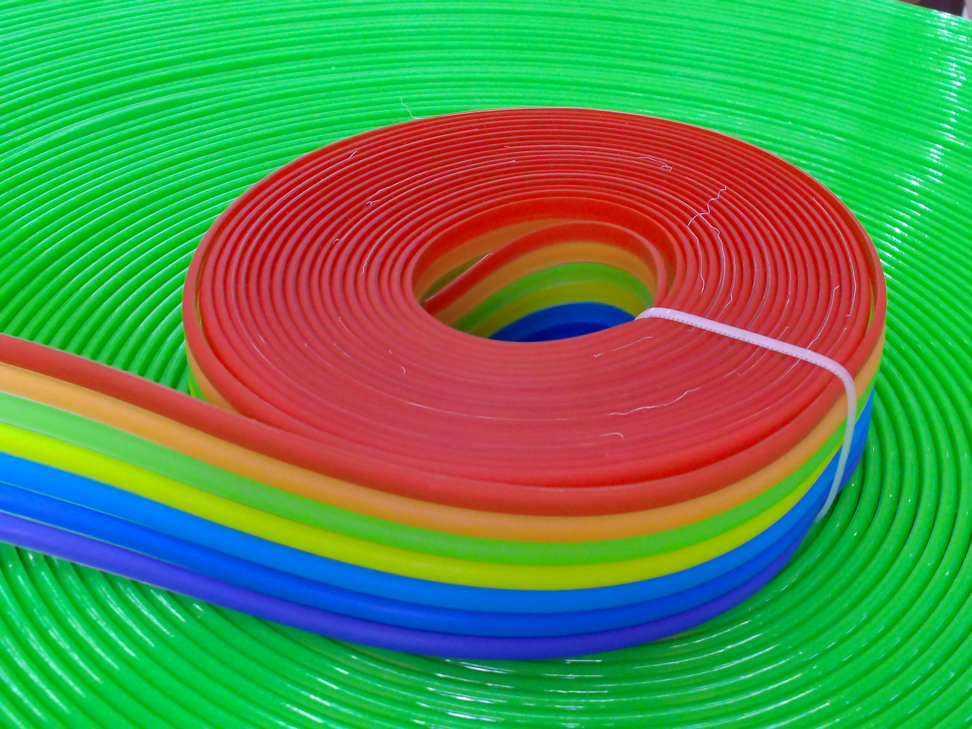 Direct sales from the manufacturer of PVC simple plastic belt accessories, shoe materials, accessories and jewelry parts Specification image